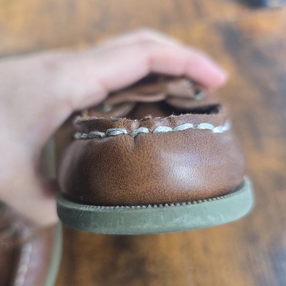 Carter's Boys Brown Boat Shoes - Size 12M - Picture 6 of 8